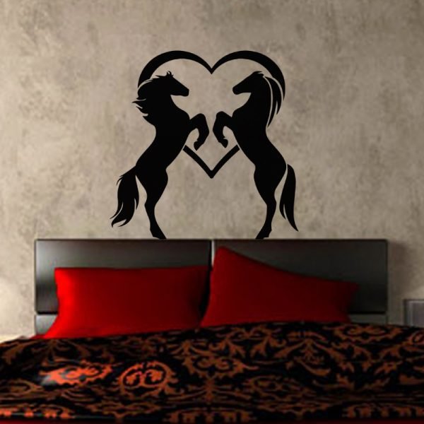Wall decal Horse in love