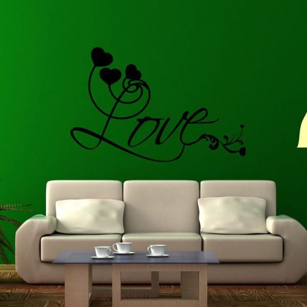 Wall decal Design love