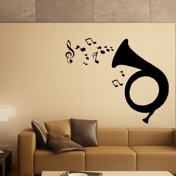 Wall decal Design Trumpet