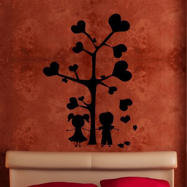 The tree of loveWall decal
