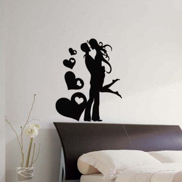 Wall decal A loving couple