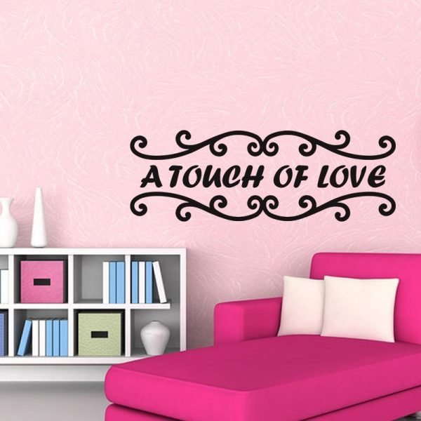 Wall decal A touch of love