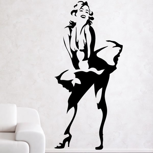 Wall decal Marilyn Monroe