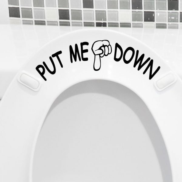 Wall decal Put me down