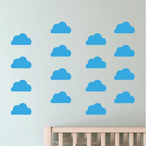 Wall decal 30 clouds