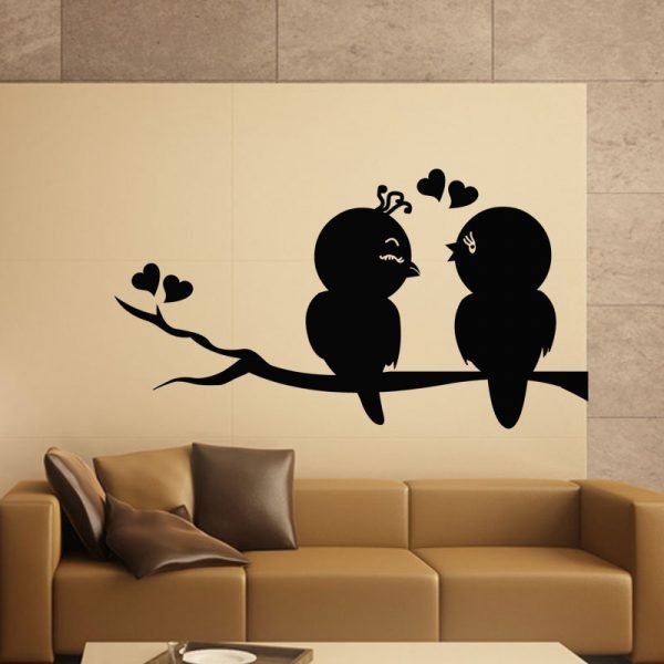 Wall decal Love Bird