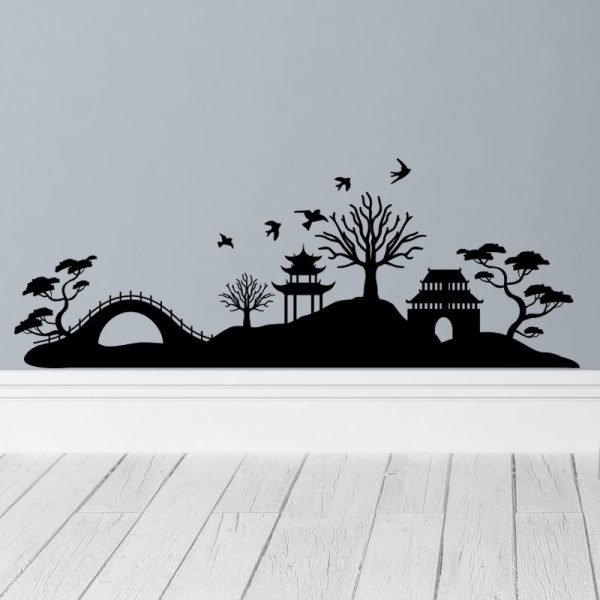Wall decal The banks of Hong Kong