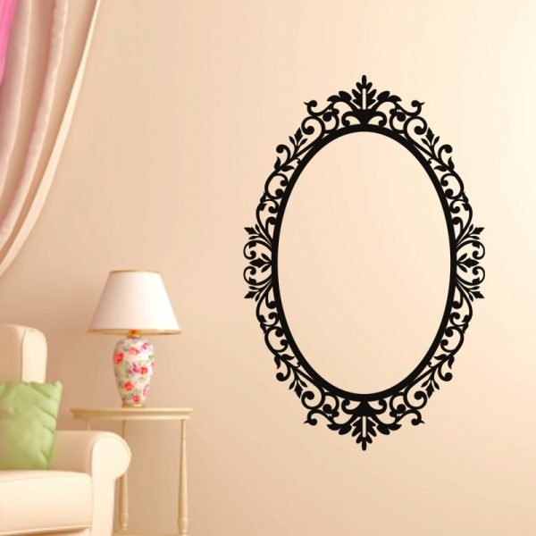 Sticker Frame Royal mirror
