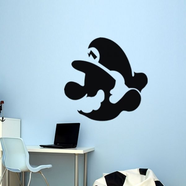 Wall decal video games profile character