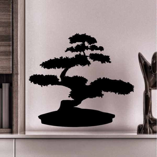 Wall decal bonsai tree 2