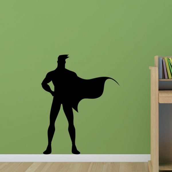 Wall decal Drawing superhero
