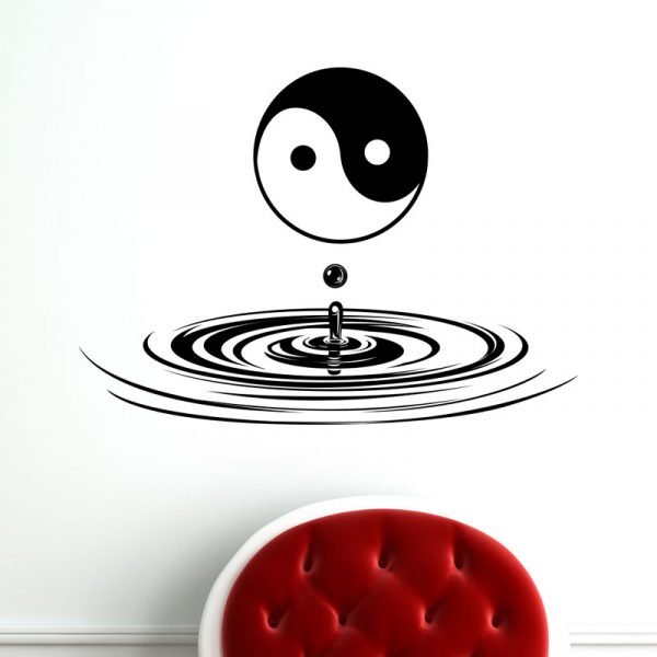 Wall decal Yin Yang Zen