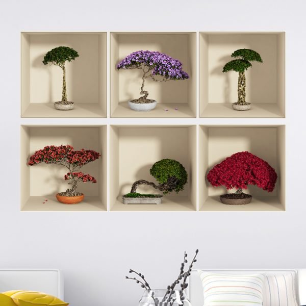 3D effect 6 pieces