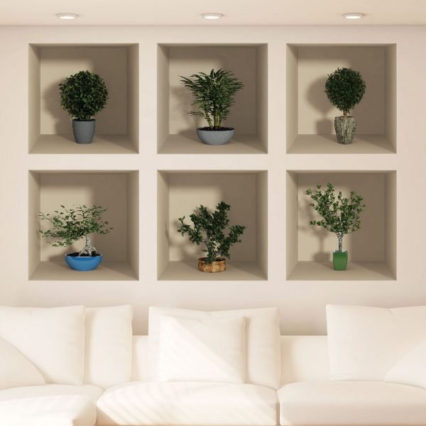 3D effect 6 pieces