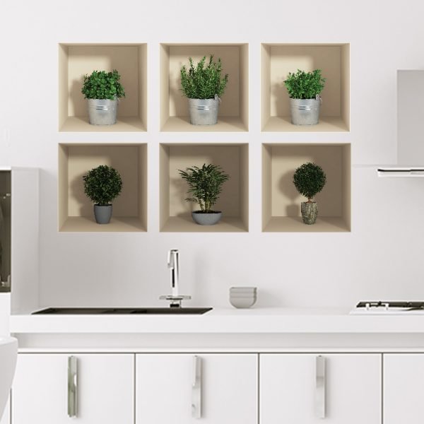 3D effect 6 pieces