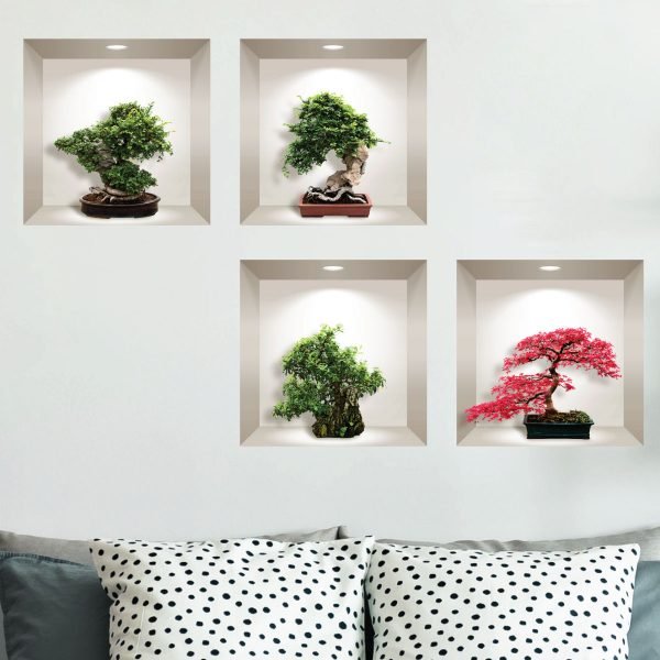 3D effect 4 pieces