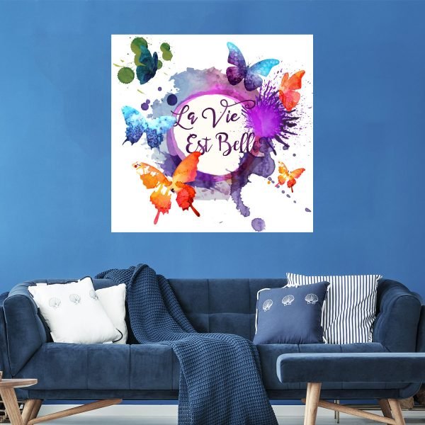 Wall decal sticker Multicolored design