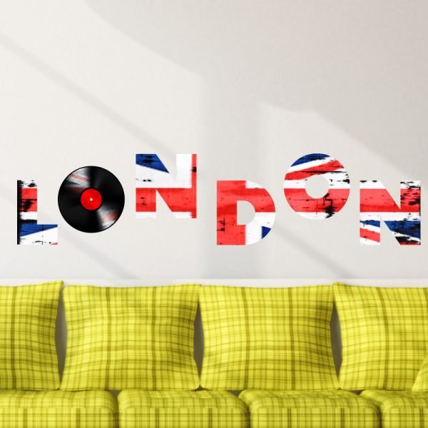 Wall decal sticker Multicolored design