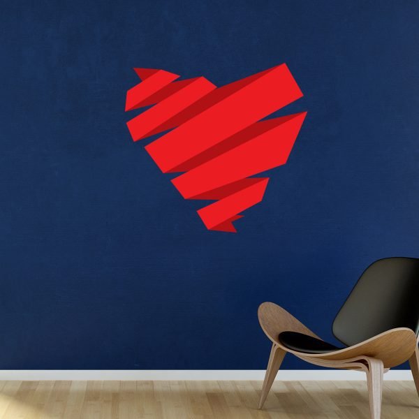 Wall decal sticker Origami