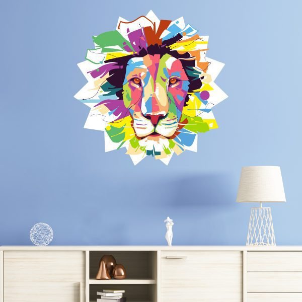 Wall decal sticker Multicolored design