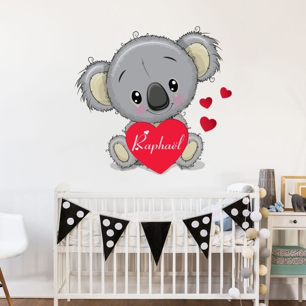 Wall sticker customizable names
