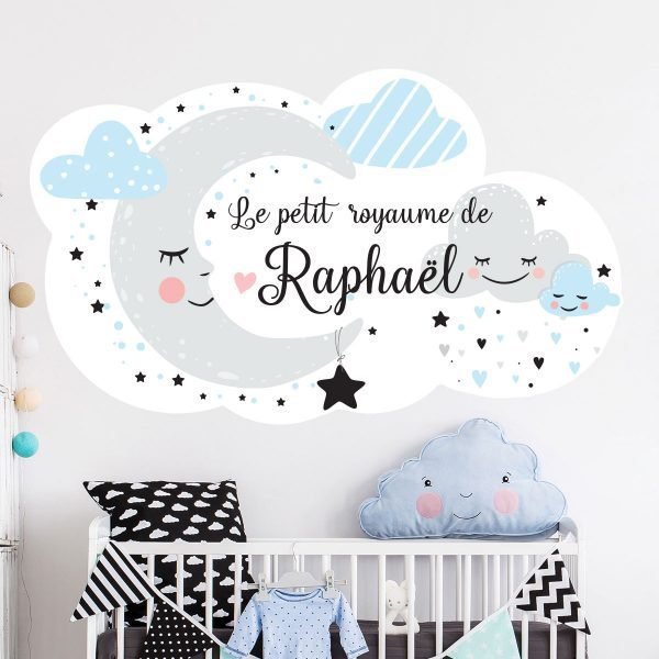 Wall sticker customizable names