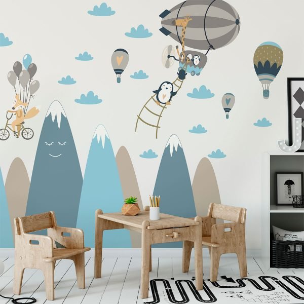 Wall decal sticker Multicolored design