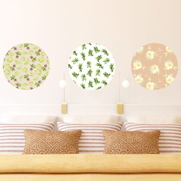 Decorative Ornamental circle sticker