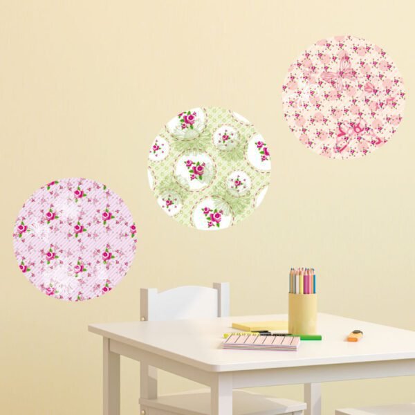 Decorative Ornamental circle sticker