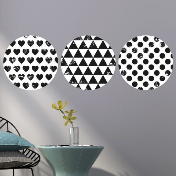 Decorative Ornamental circle sticker