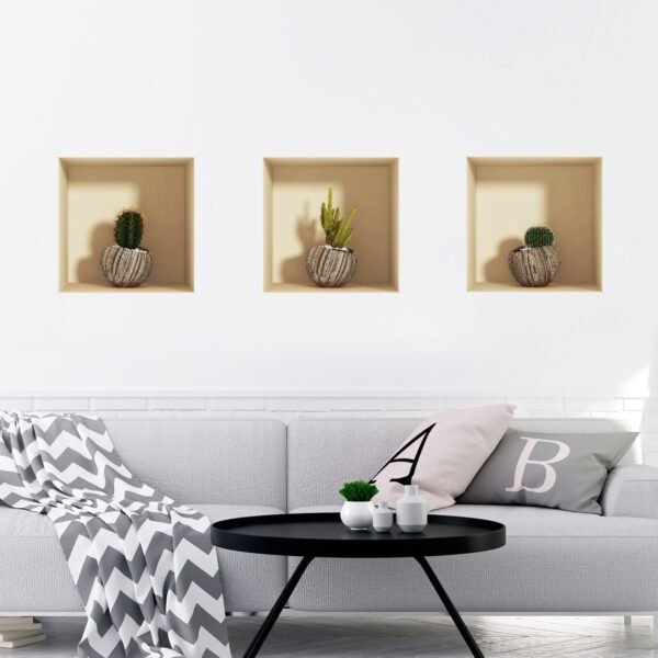 Decorative 3D effect sticker