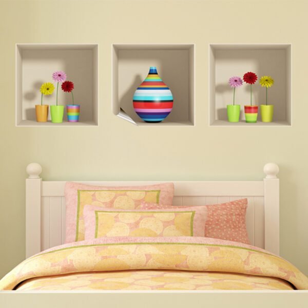 Decorative 3D effect sticker