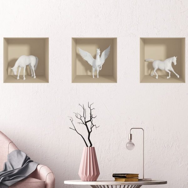 Decorative 3D effect sticker