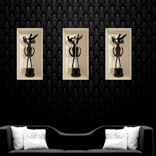 Decorative 3D effect sticker
