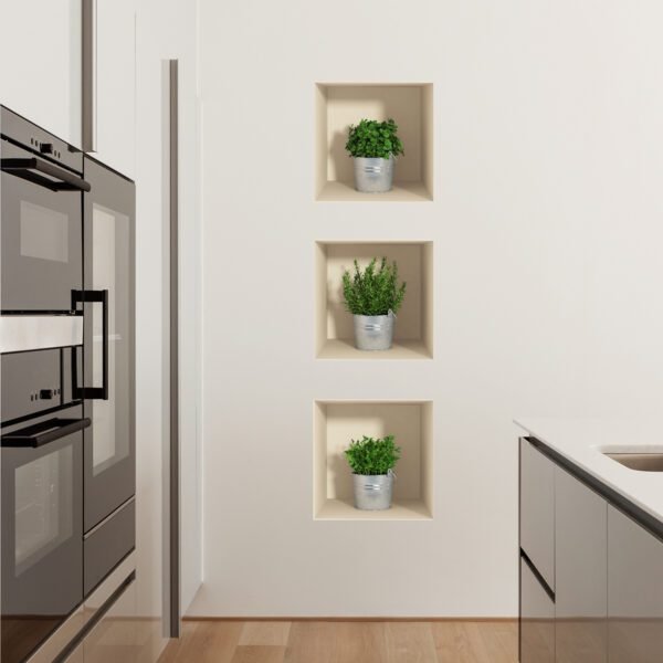 3D effect 3 pieces