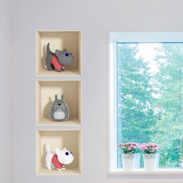 Decorative 3D effect sticker