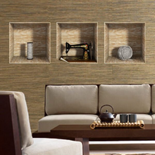 Decorative 3D effect sticker