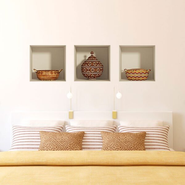 Decorative 3D effect sticker