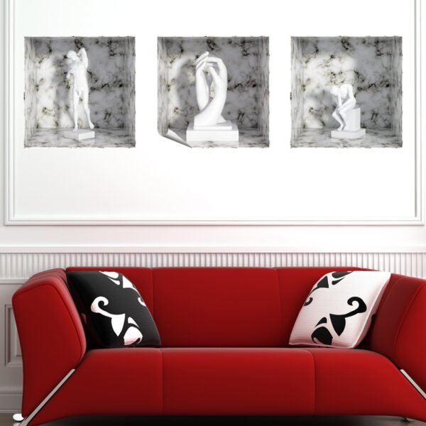 3D effect 3 pieces
