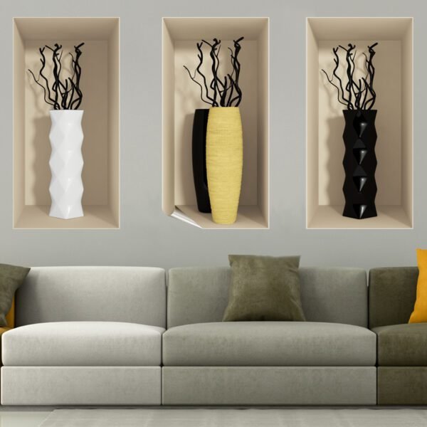 Decorative 3D effect sticker