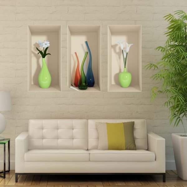 Decorative 3D effect sticker