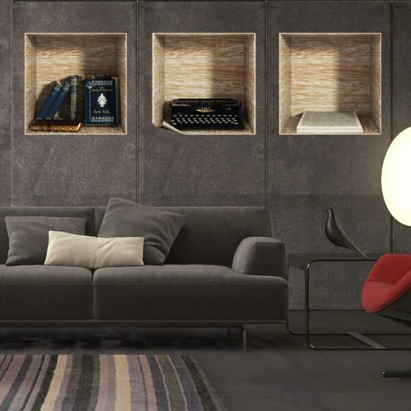 3D effect 3 pieces
