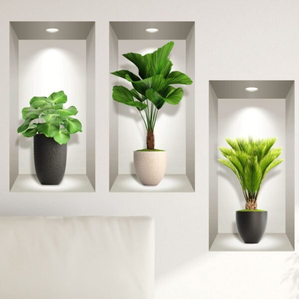 Decorative 3D effect sticker